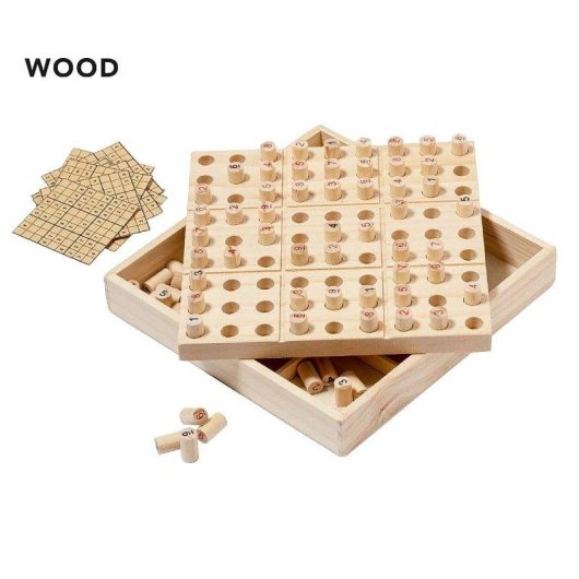 Gioco Abilita 81 Pezzi Nature Legno