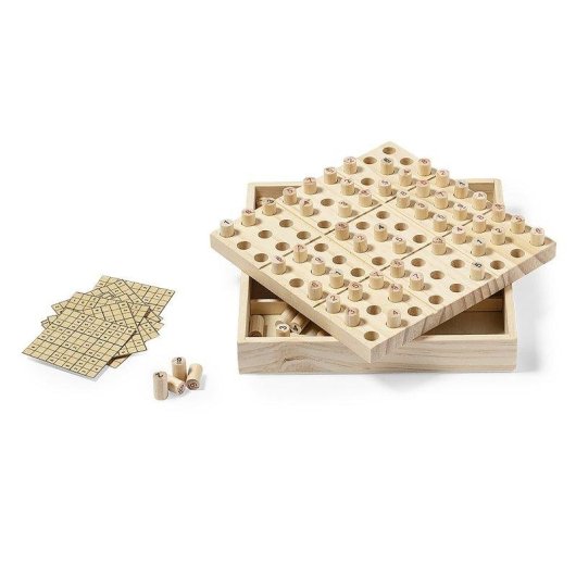 Gioco Abilita 81 Pezzi Nature Legno