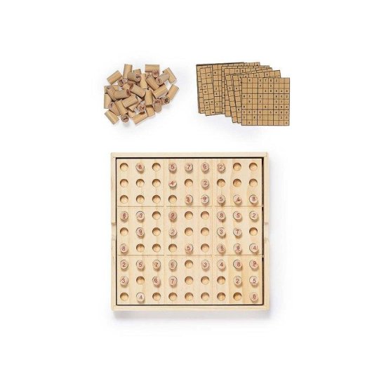 Gioco Abilita 81 Pezzi Nature Legno