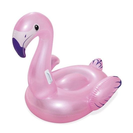 Flamingo gonflable enfant Bestway 127x127 cm avec poignees