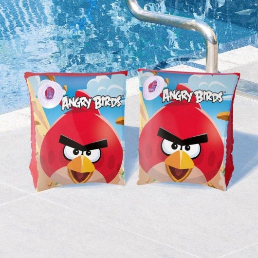 Brassard gonflable Angry Birds 23x15 cm Dam Electronics