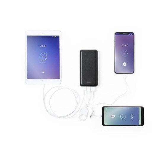 Power Bank Dam Electronics 20000 mAh 2 USB Ausgänge Type-C