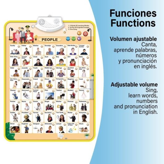 Affiche alphabet interactive Dam Electronics parlante et musicale