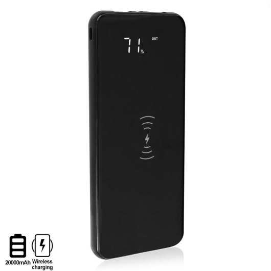 Powerbank Dam Electronics WP03 20000mAh Carica Wireless Qi