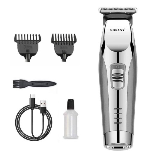 Tondeuse multifonctionnelle Dam Electronics sans fil 60 min 2 sabots ergonomique