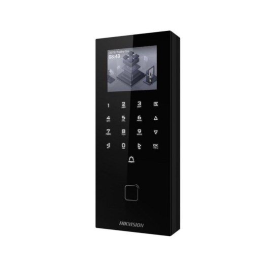 Contrôle d’accès Hikvision Clavier et carte MF 5 000 utilisateurs PoE