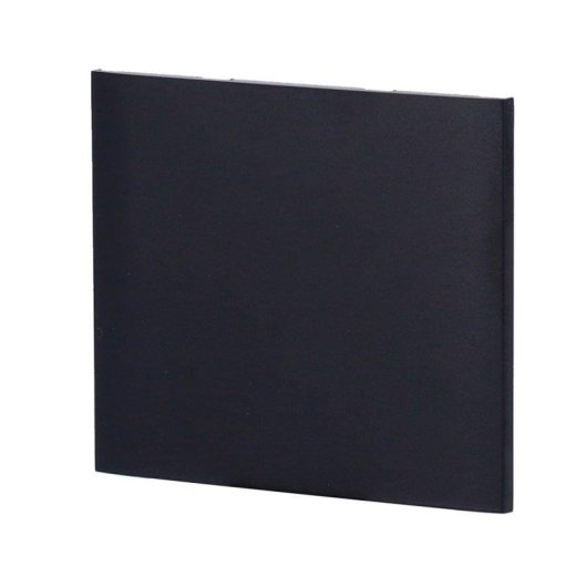 Panel táctil Ajax CenterButton 2G negro para LightCore vertical