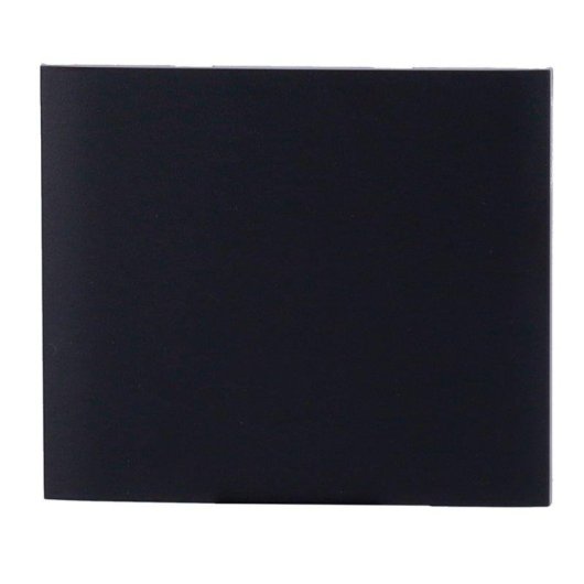 Panel táctil Ajax CenterButton 2G negro para LightCore vertical