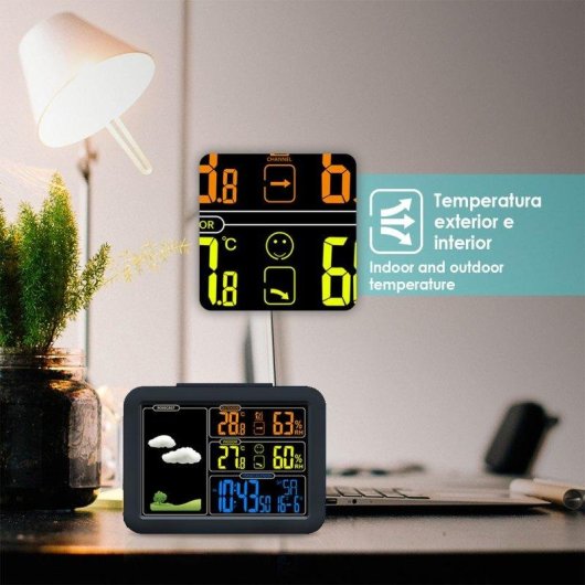 Station Meteo Automatique Dam Electronics Haute Precision Barometre Hygrometre