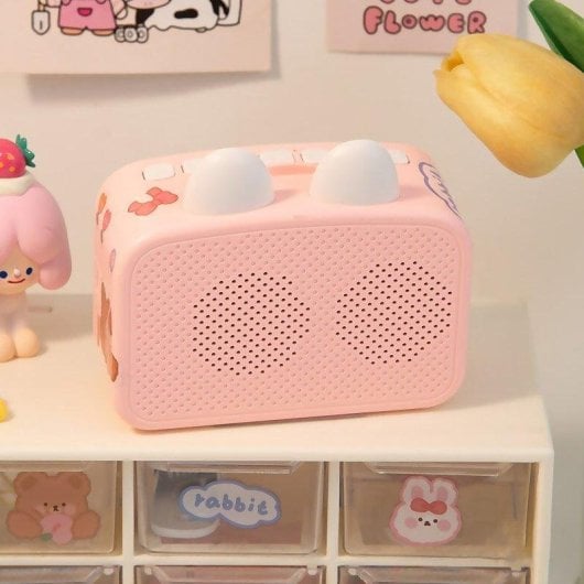 Réveil Dam Electronics LCD Bluetooth Radio FM Thermomètre Lumière Nocturne