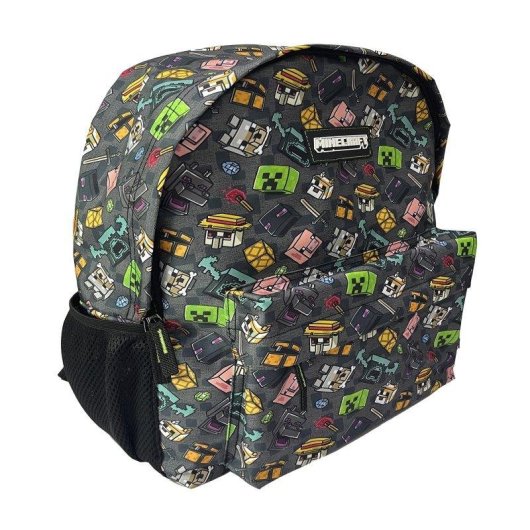 Sac a dos Dam Electronics Minecraft Pixel 25 Adaptable au chariot