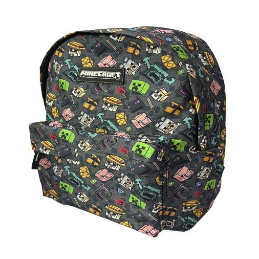 Sac a dos Dam Electronics Minecraft Pixel 25 Adaptable au chariot