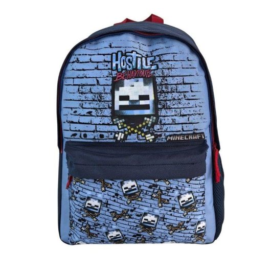 Sac à dos Minecraft Hostile Behaviour Acolché Adaptable Chariot