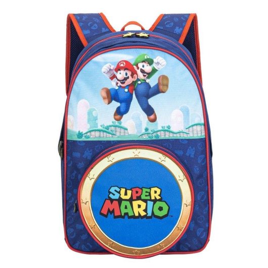 Sac a dos Dam Electronics Super Mario Bols frontal rond Dos rembourre