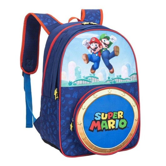 Sac a dos Dam Electronics Super Mario Bols frontal rond Dos rembourre