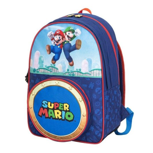 Sac a dos Dam Electronics Super Mario Bols frontal rond Dos rembourre