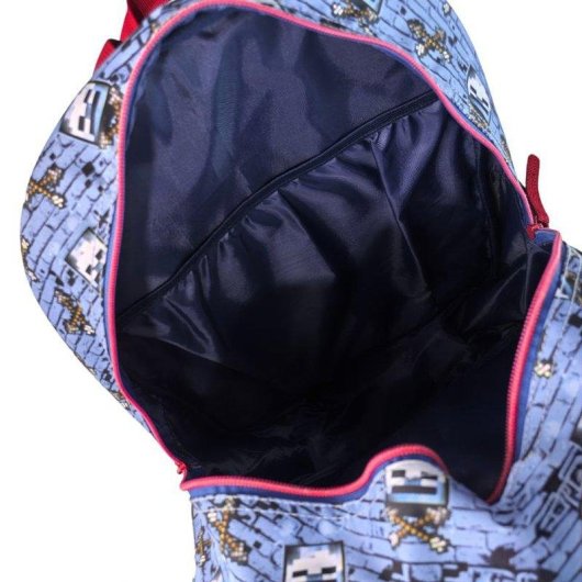 Sac a dos Minecraft Hostile Behaviour Dam Electronics Double Compartiment