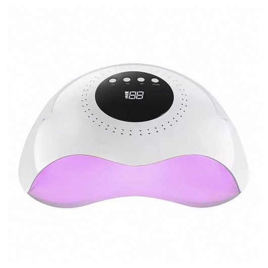 Estación de secado de uñas Dam Electronics 120W 45 luces LED pantalla LCD