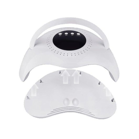 Estación de secado de uñas Dam Electronics 120W 45 luces LED pantalla LCD