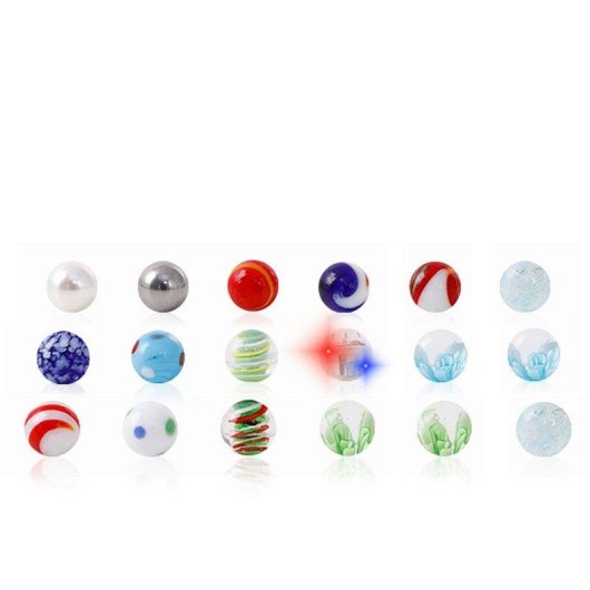 Jeu de billes Dam Electronics LED multicolore