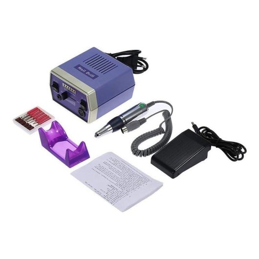 Pulidora de uñas Dam Electronics 15W hasta 28.000 RPM Pedal de control