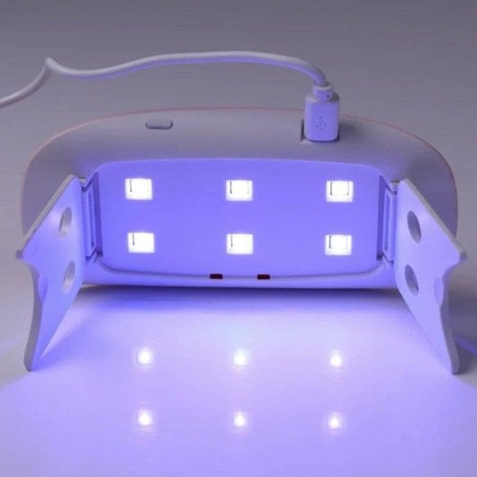 Nagellack Trocknerlampe Dam Electronics 6W UV/LED