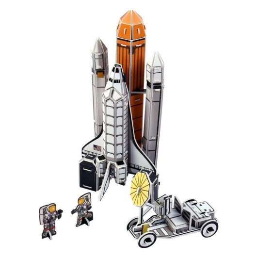 Puzzle 3D Dam Electronics Space Shuttle Discovery 82 Pieces