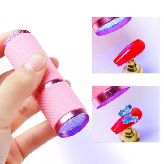 Nagellackhärtungslampe Dam Electronics Tragbar 9 LEDs
