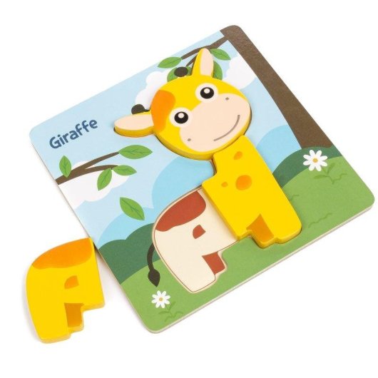 Puzzle en bois Dam Electronics Girafe 3 pièces