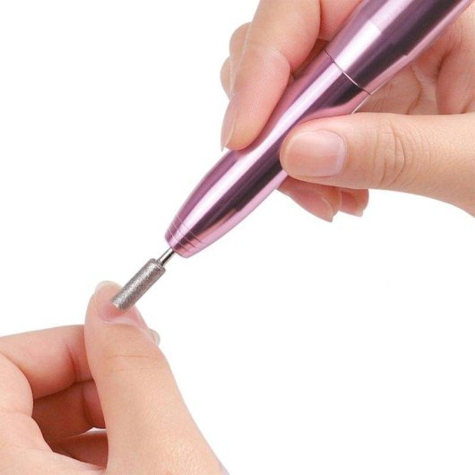 Pulidora de Uñas Dam Electronics 12W 20.000 RPM Velocidad Regulable con 12 Accesorios