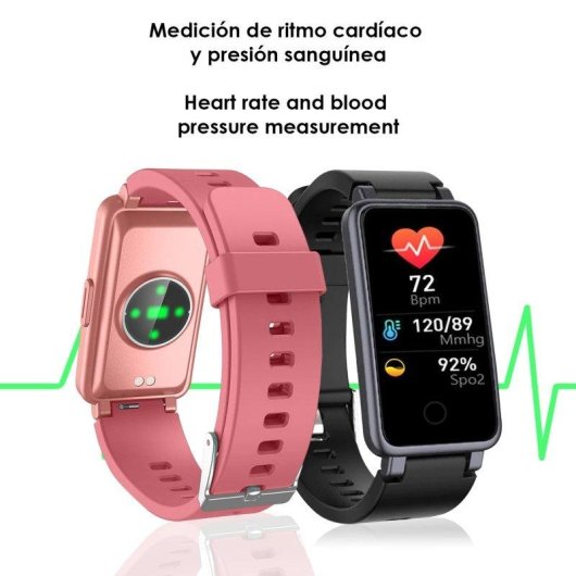 Pulsera de actividad Dam Electronics C2 Plus Bluetooth 4.0 monitor cardíaco