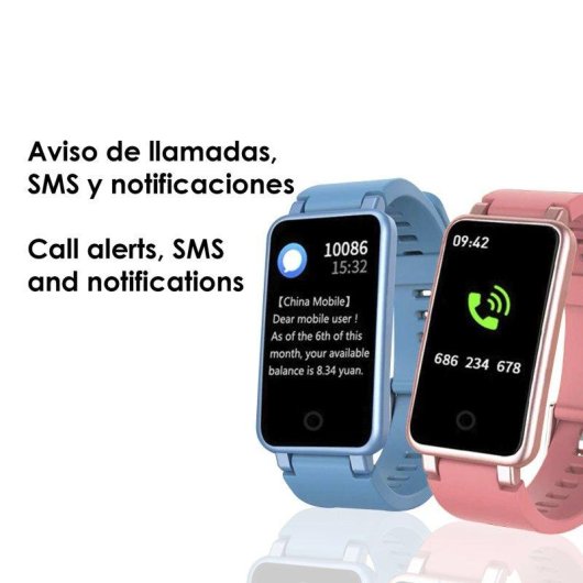 Pulsera de actividad Dam Electronics C2 Plus Bluetooth 4.0 monitor cardíaco