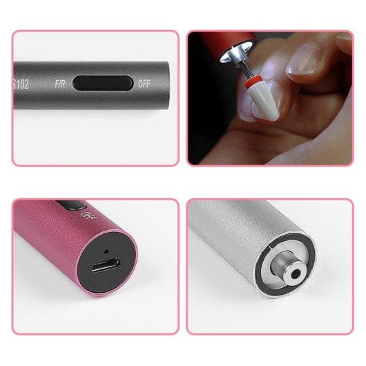 Stylo lucidatore unghie Dam Electronics Mini Dual Potenza LED