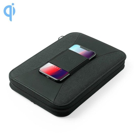 Organizador Surey Power Bank 4000 mAh Carregador Sem Fios