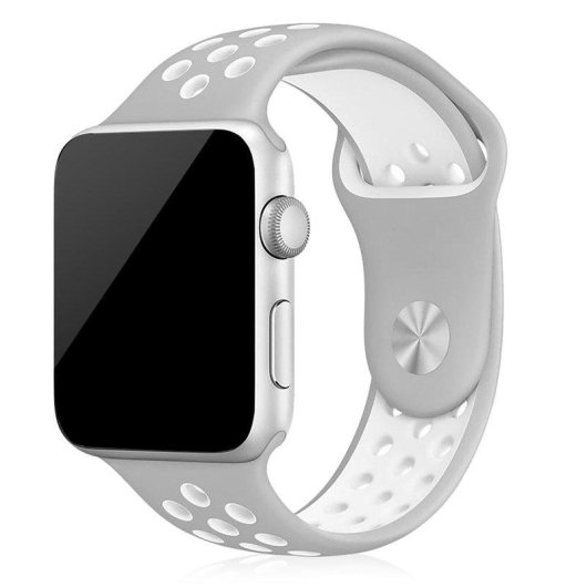 Bracelet sport en silicone Dam Electronics Apple Watch 38/40/41mm S/M