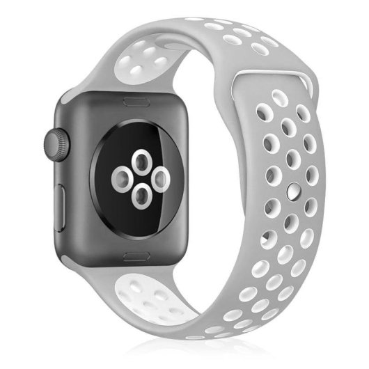 Bracelet sport en silicone Dam Electronics Apple Watch 38/40/41mm S/M