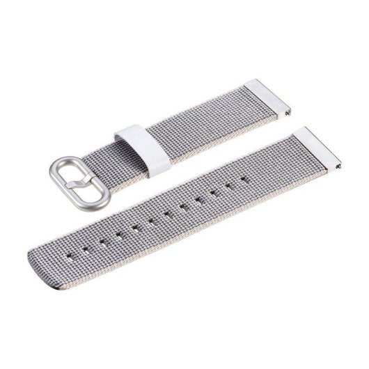 Bracelet de montre Dam Electronics Canvas rayé 22 mm Quick Release