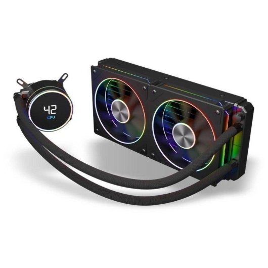 Refrigeración líquida Zolyd Hyperflow ARGB 240 mm 2 ventiladores USB