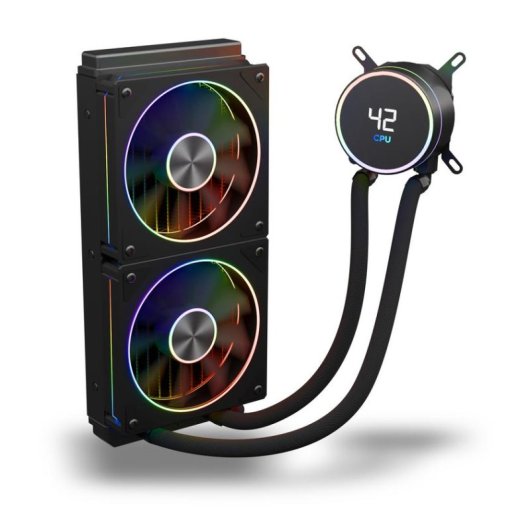 Refrigeración líquida Zolyd Hyperflow ARGB 240 mm 2 ventiladores USB