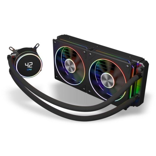 Refrigeración líquida Zolyd Hyperflow ARGB 240 mm 2 ventiladores USB