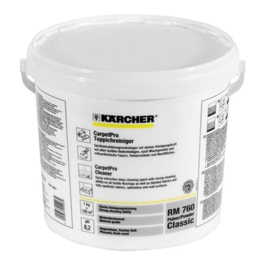 Detergente en polvo Kärcher CarpetPro RM 760 Classic 10 kg