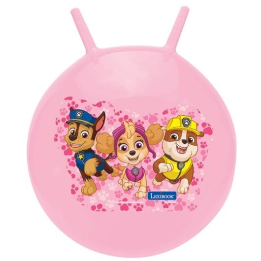 Bola saltitona Lexibook Paw Patrol 45 cm rosa