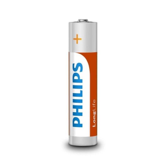 Pila Philips LongLife R03 AAA 1,5V Zinc-Carbon 4 Unita