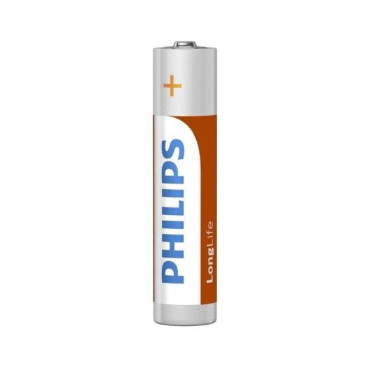 Pila Philips LongLife R03 AAA 1,5 V cloruro di zinco