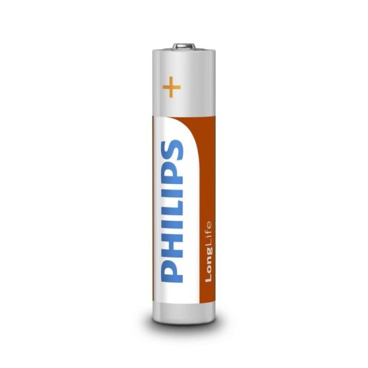 Pila Philips LongLife R03 AAA 1,5 V cloruro di zinco