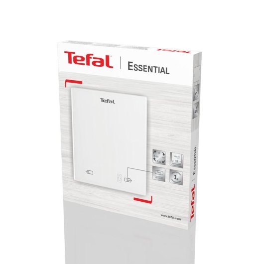 Elektronische Kuechenwaage Tefal BC5504V0 5 kg 1 g LCD Glas