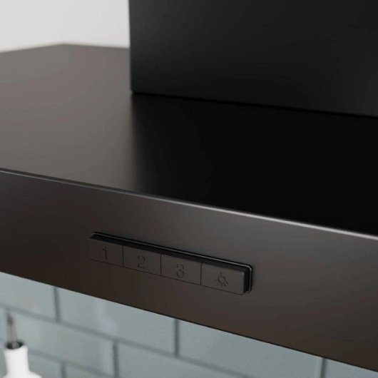 Hotte murale Bosch Serie 4 DWB95CC60 594 m³/h 90 cm noire