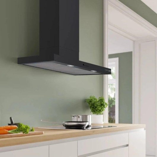Hotte murale Bosch Serie 4 DWB95CC60 594 m³/h 90 cm noire