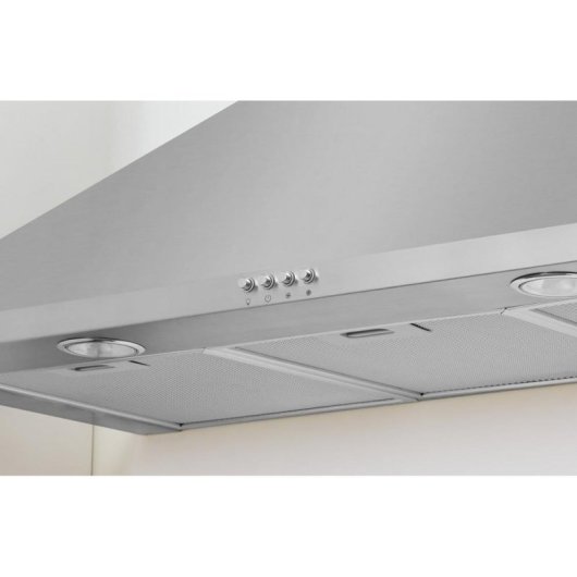 Campana extractora Indesit IHPC 9.5 LM X por conducto 90 cm LED
