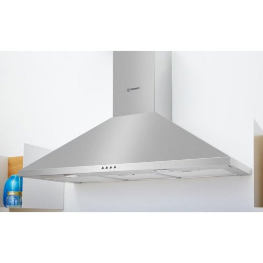 Campana extractora Indesit IHPC 9.5 LM X por conducto 90 cm LED